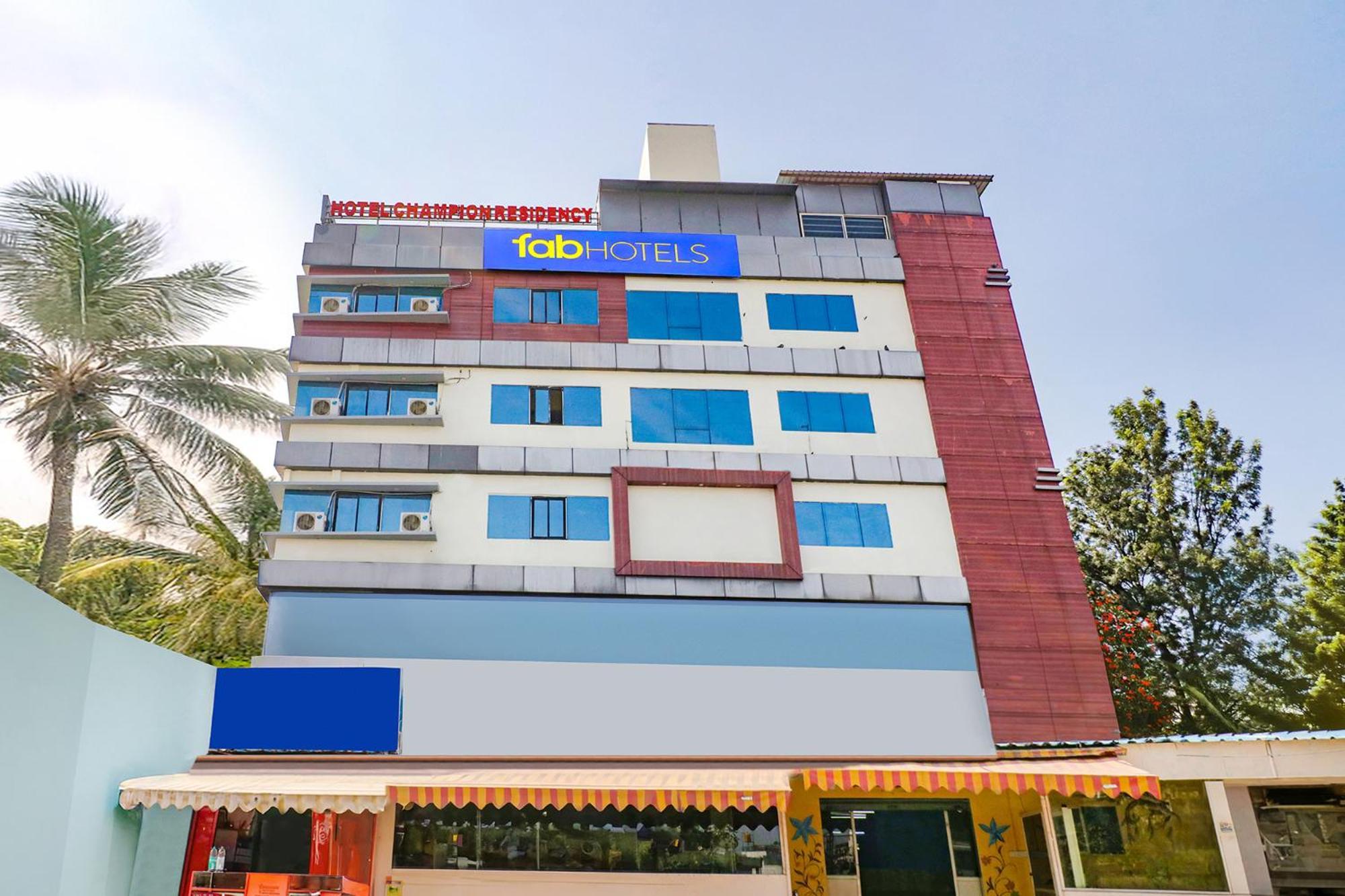 Fabhotel Champion Residency - Kr Puram Bangalore Exteriör bild